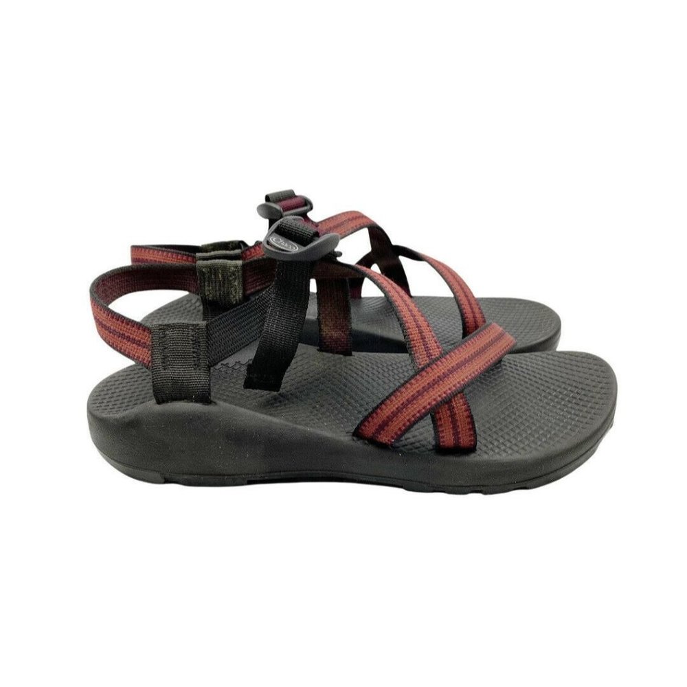 Chaco Womens Z/2 Unaweep Sandals Red Brown Size 10 Open Toe Vibram Sole